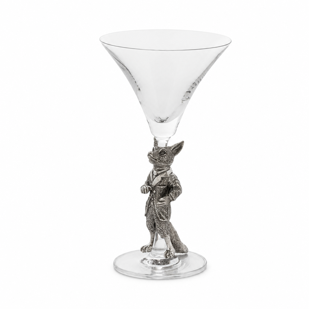 Hunting Dressed Fox Cocktail / Martini Glass 1