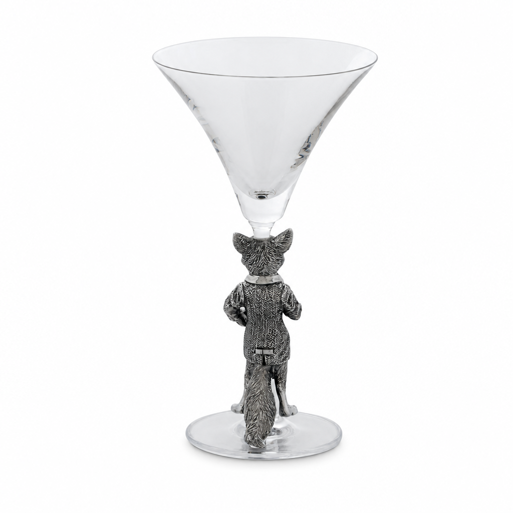 Hunting Dressed Fox Cocktail / Martini Glass 10
