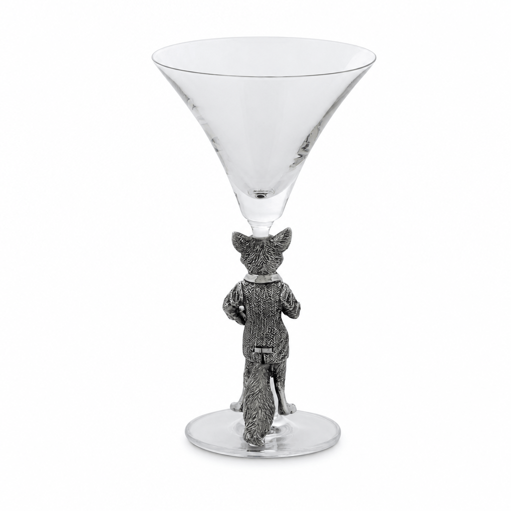 Hunting Dressed Fox Cocktail / Martini Glass 10