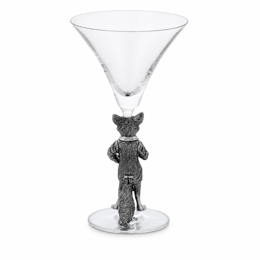 Hunting Dressed Fox Cocktail / Martini Glass 8