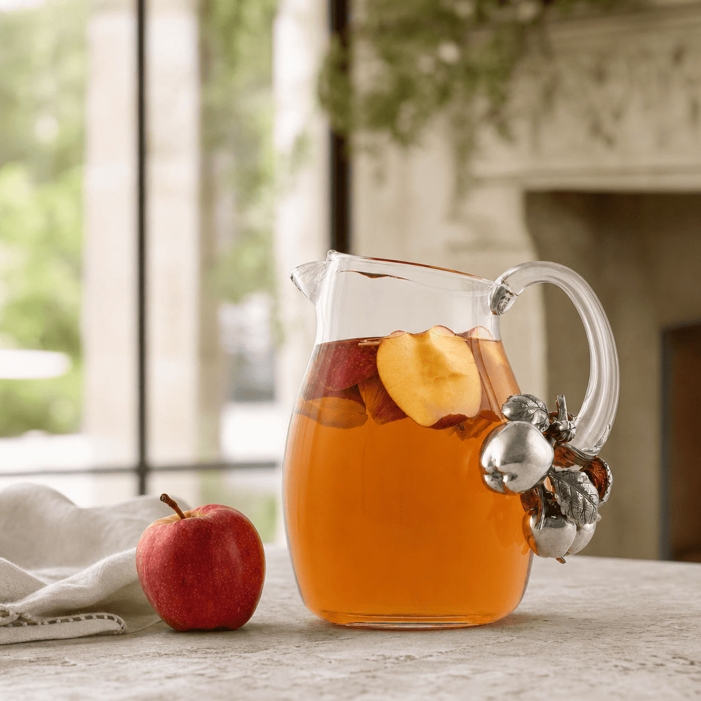 Apple Glass Pitcher 2