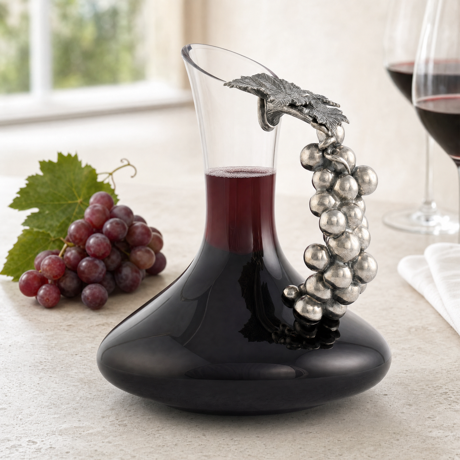 Grape Wine Decanter Small 3