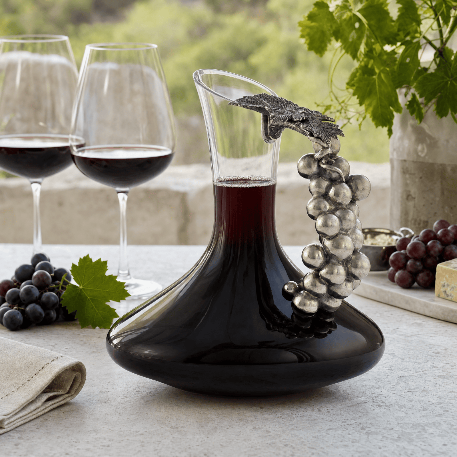 Grape Wine Decanter Small 7