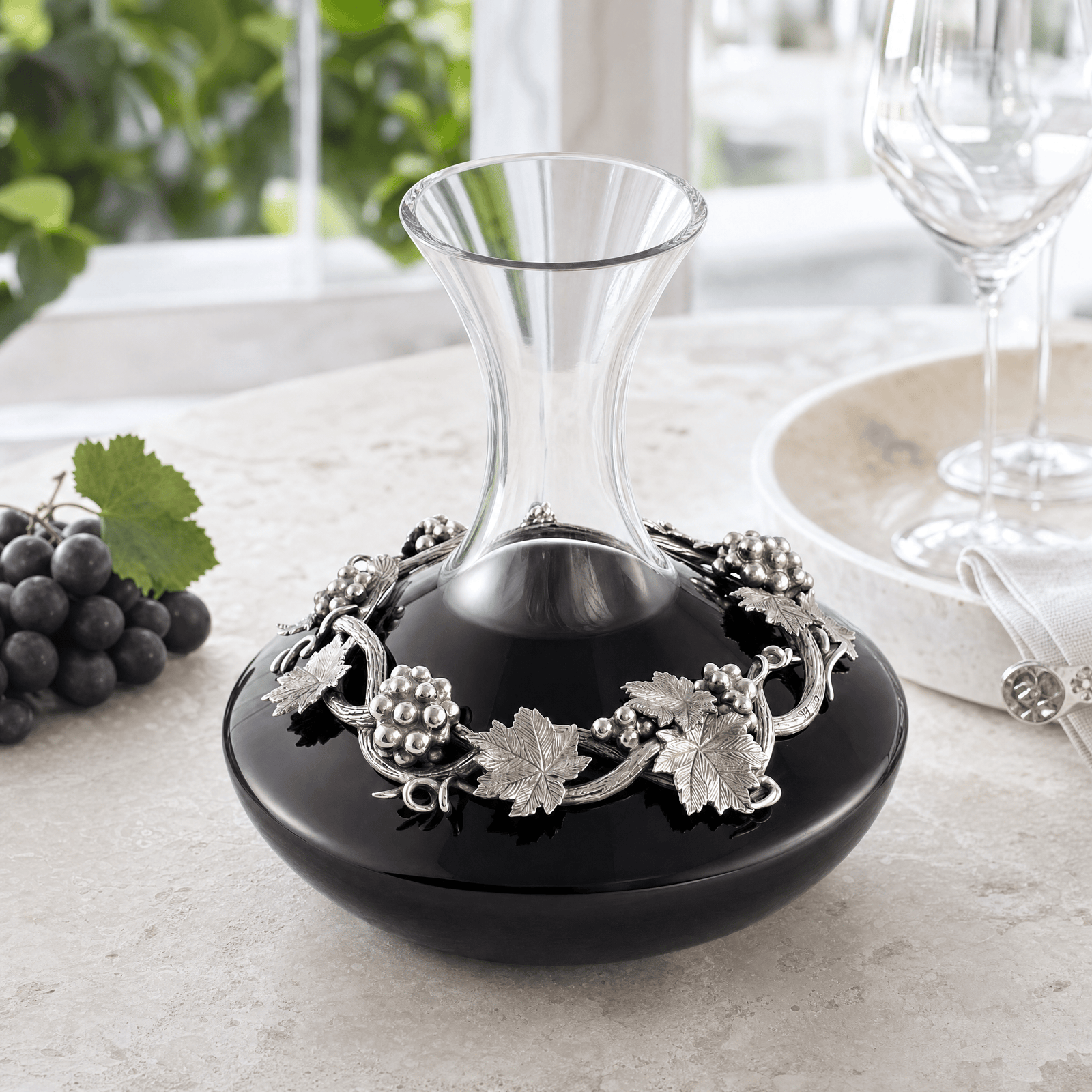 Grape Wine Decanter Large 2