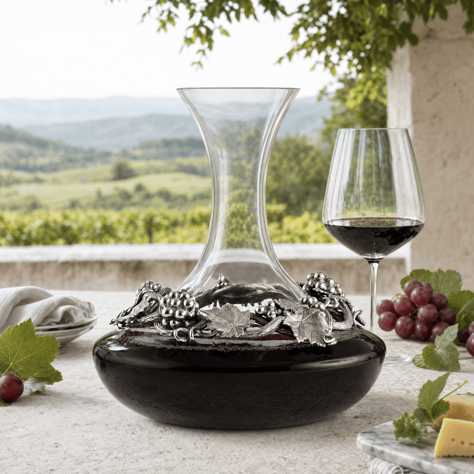 Grape Wine Decanter Large 7