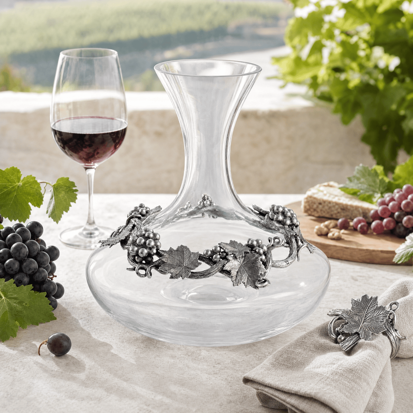 Grape Wine Decanter Large 8