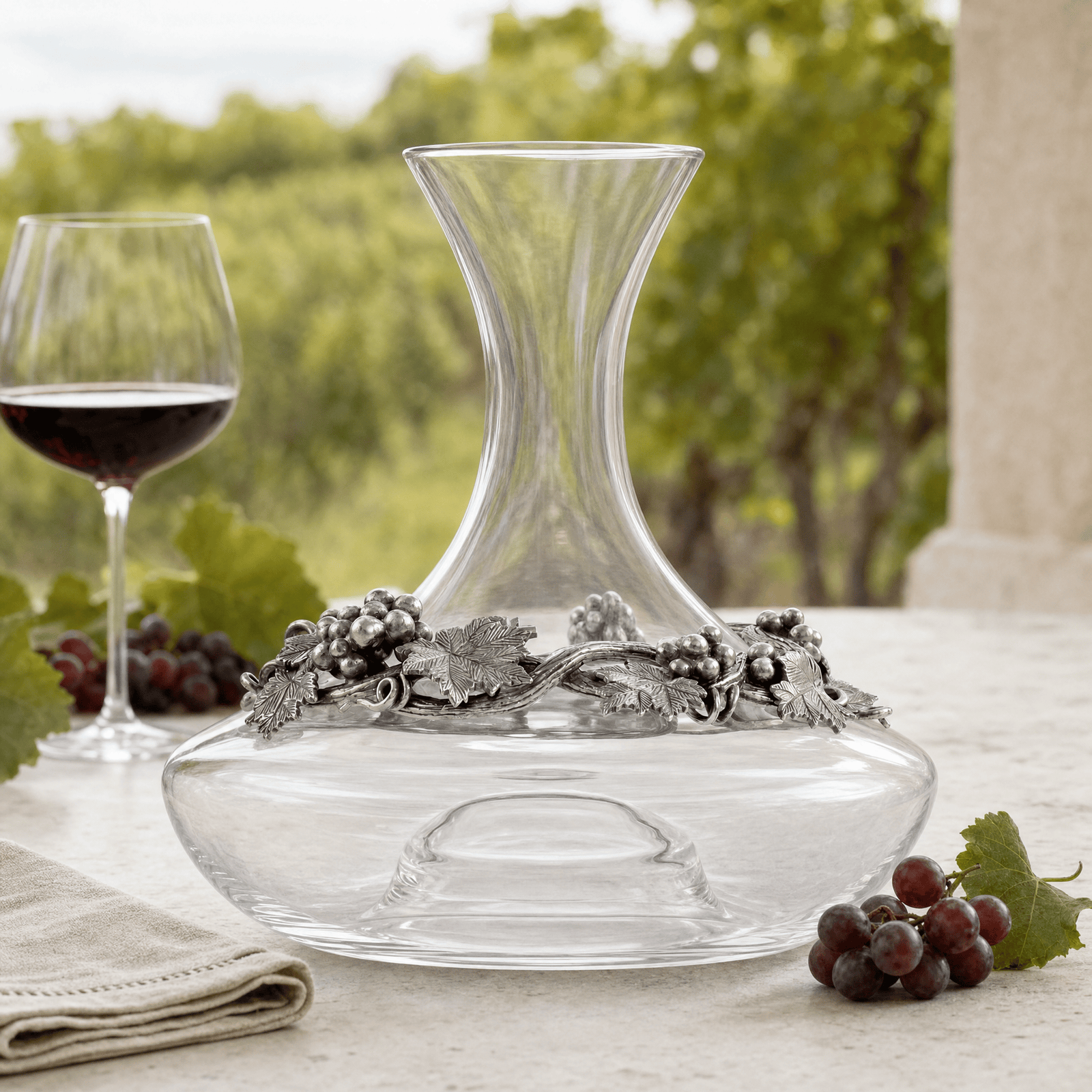 Grape Wine Decanter Large 9