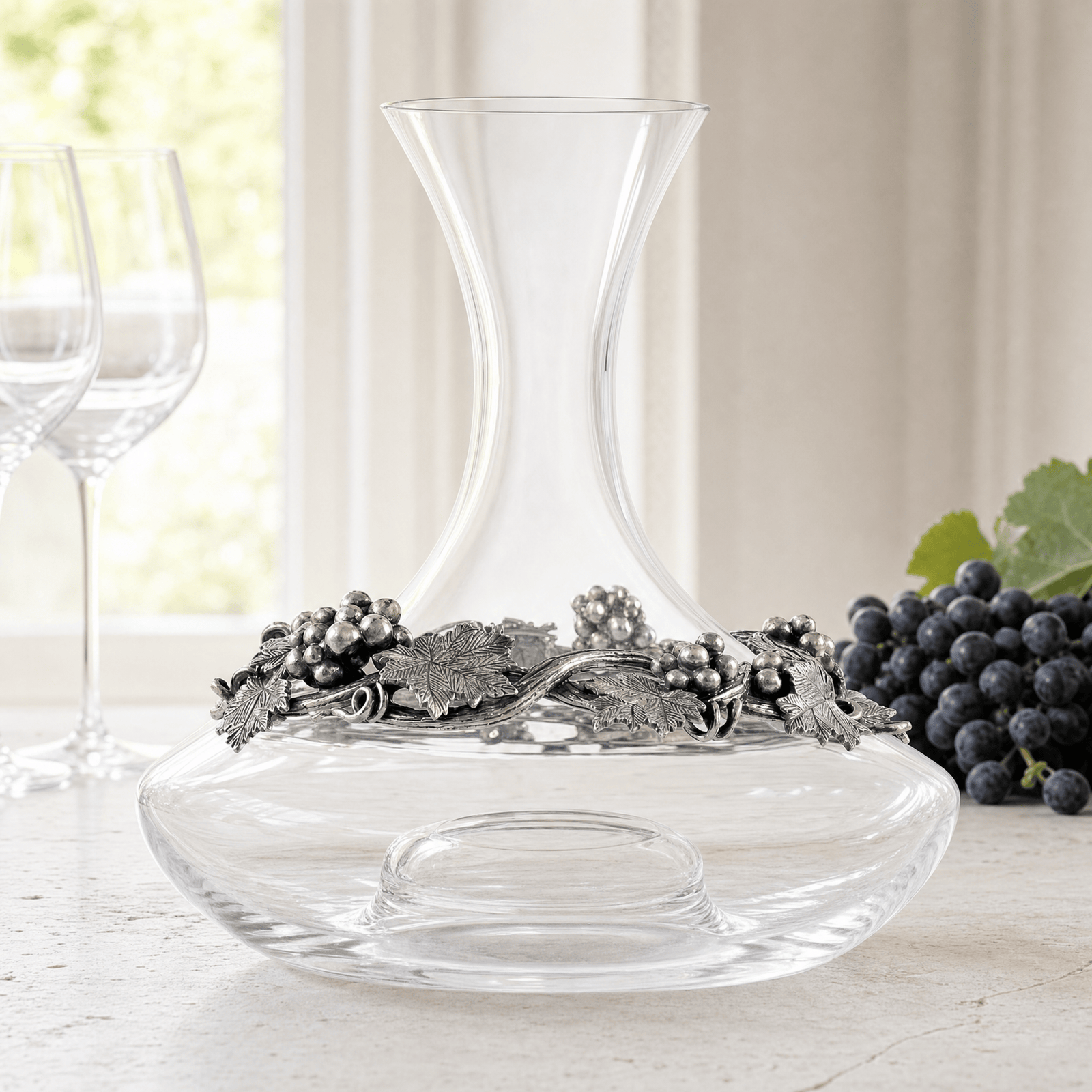 Grape Wine Decanter Large 5