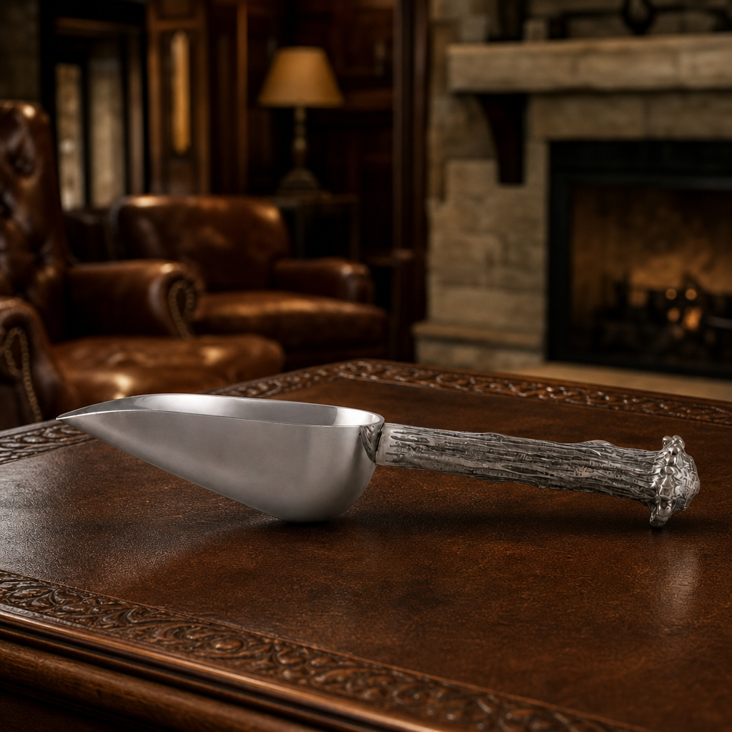 Pewter Antler Ice Scoop 5