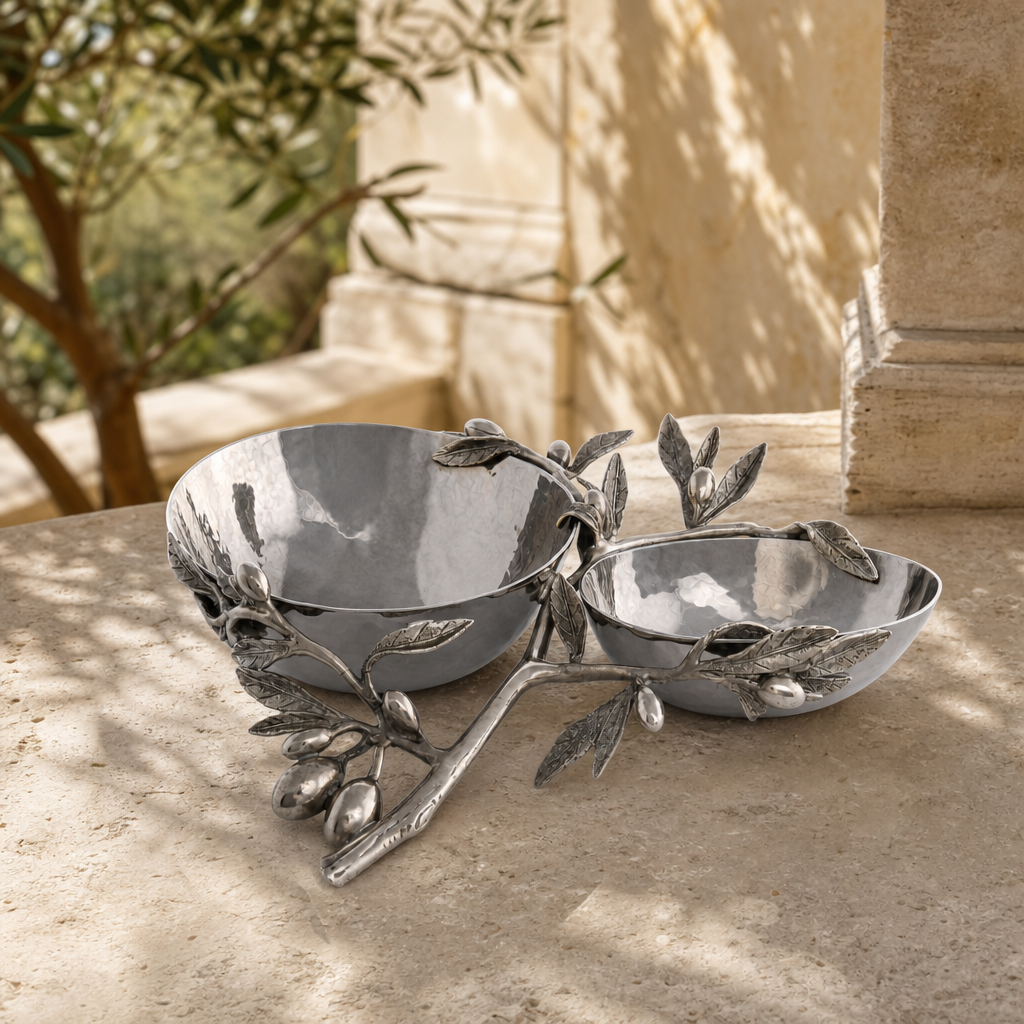 Olive Double Serving Bowl 4