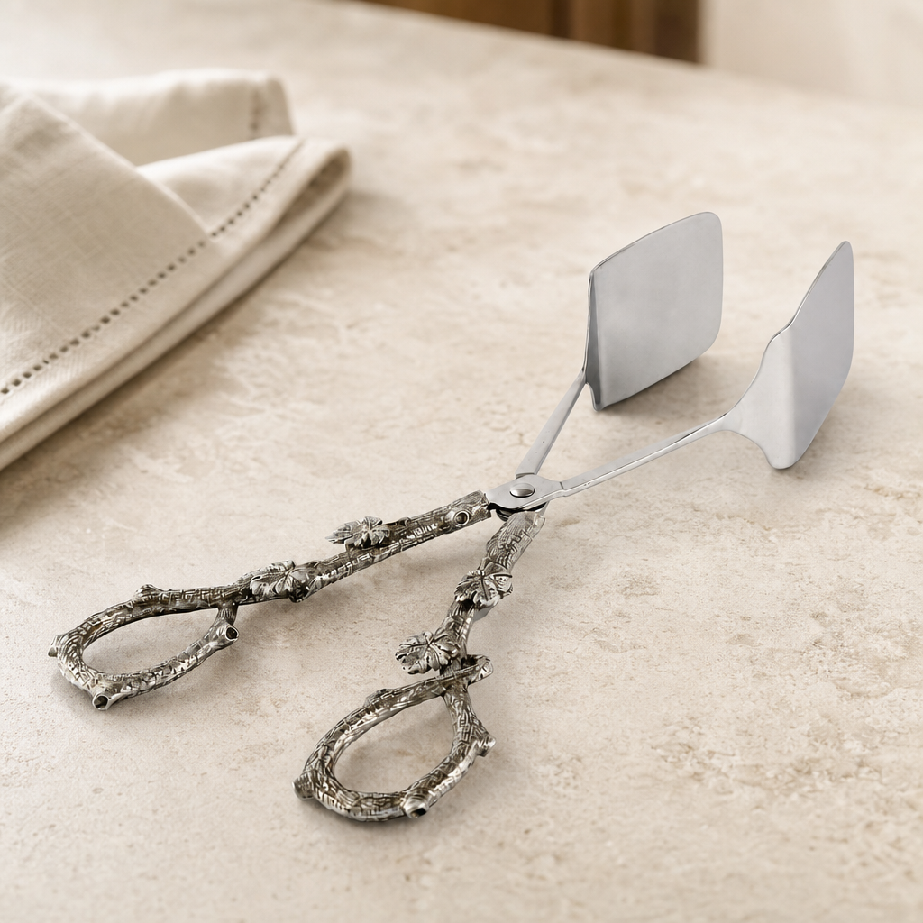 Acorn Oak Leaf Food / Ice Tongs 4
