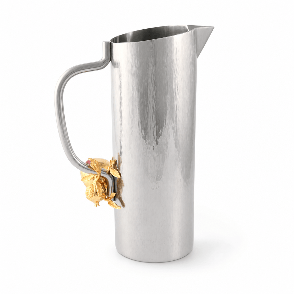 Gold Pomegranate Stainless Steel Pitcher 10