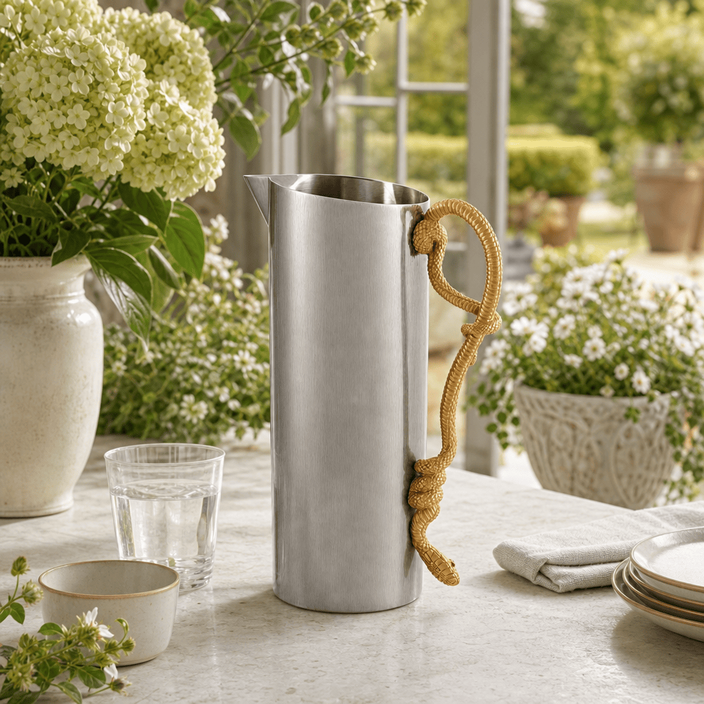 Snake Stainless Steel Pitcher 4
