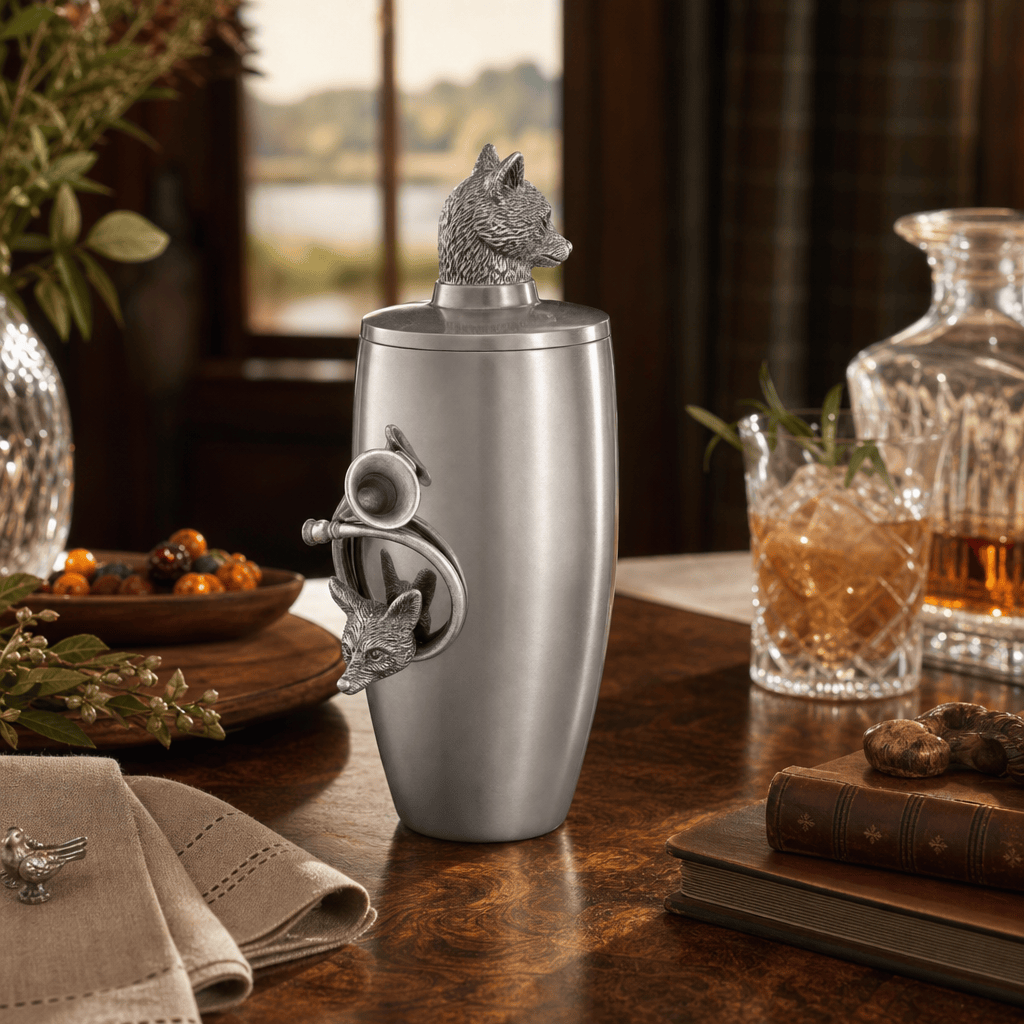 Hunt Horn Stainless Cocktail Shaker 9