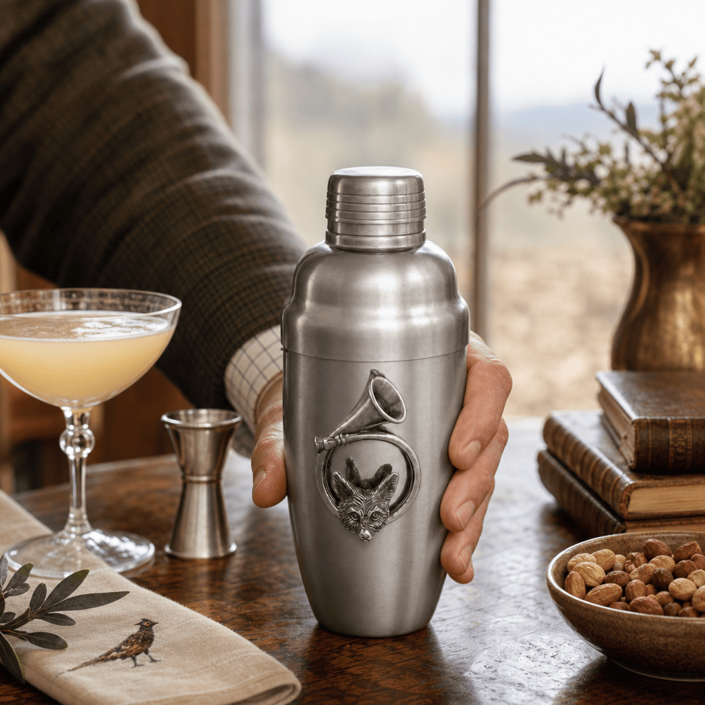 Hunt Horn Stainless Cocktail Shaker 6