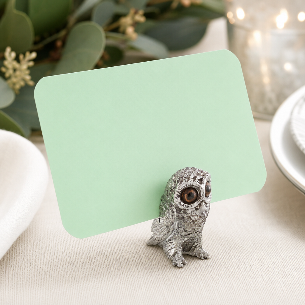 Owl Place Card Holder 5