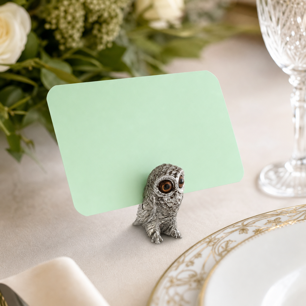 Owl Place Card Holder 10