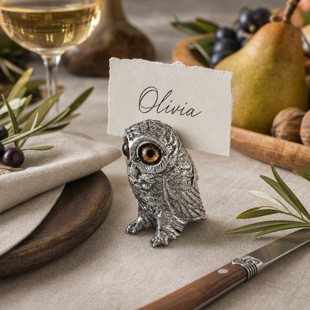 Owl Place Card Holder 9