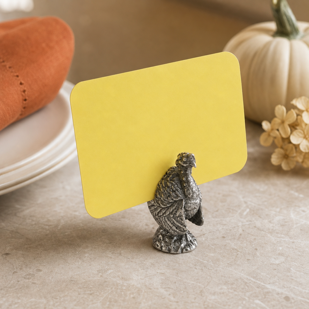 Turkey Place Card Holder 3