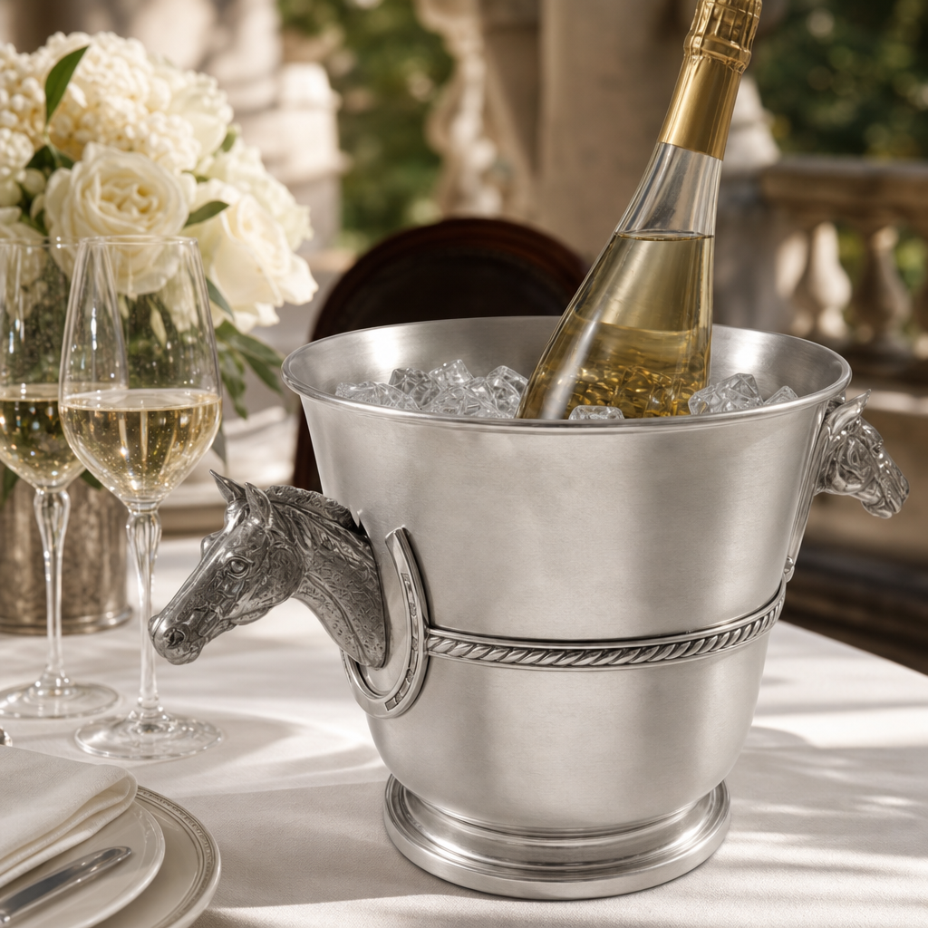 Horse Head Champagne Bucket 5