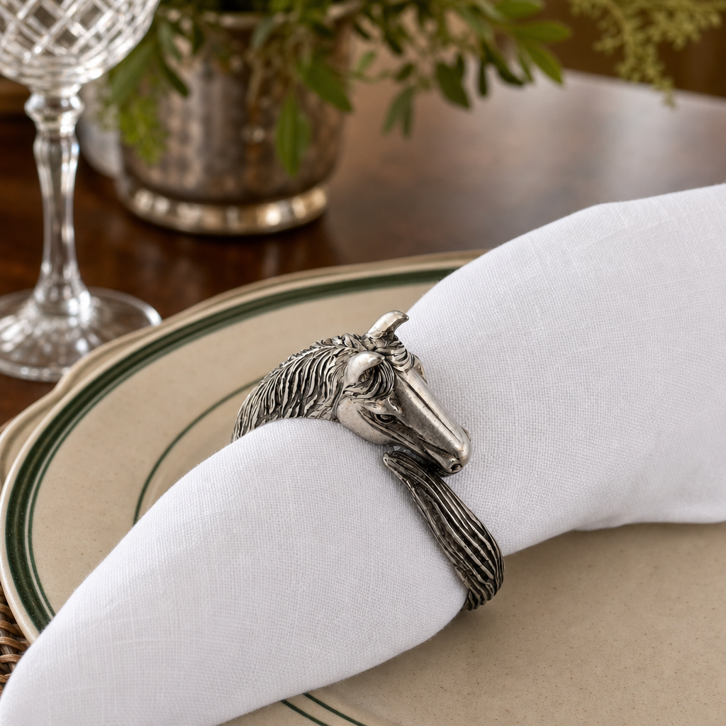 Horse Head Napkin Ring 6