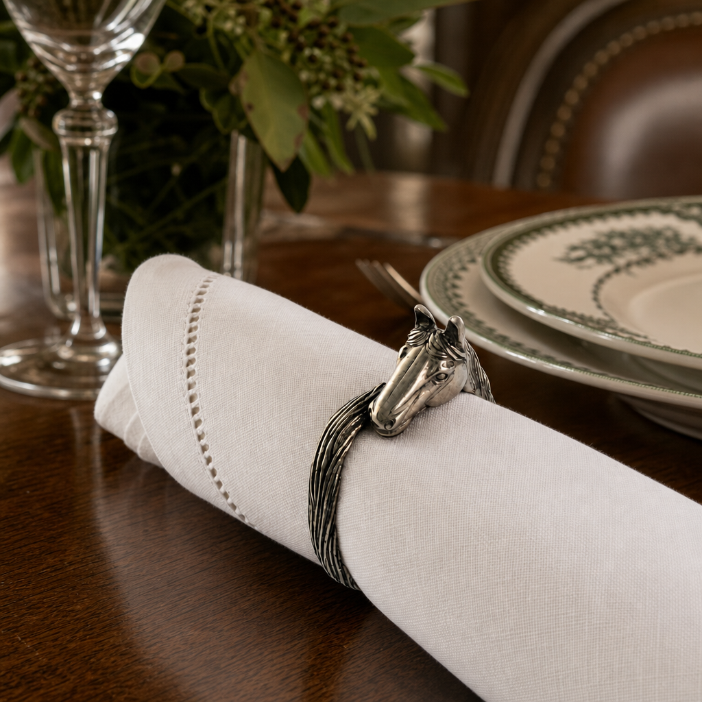 Horse Head Napkin Ring 9
