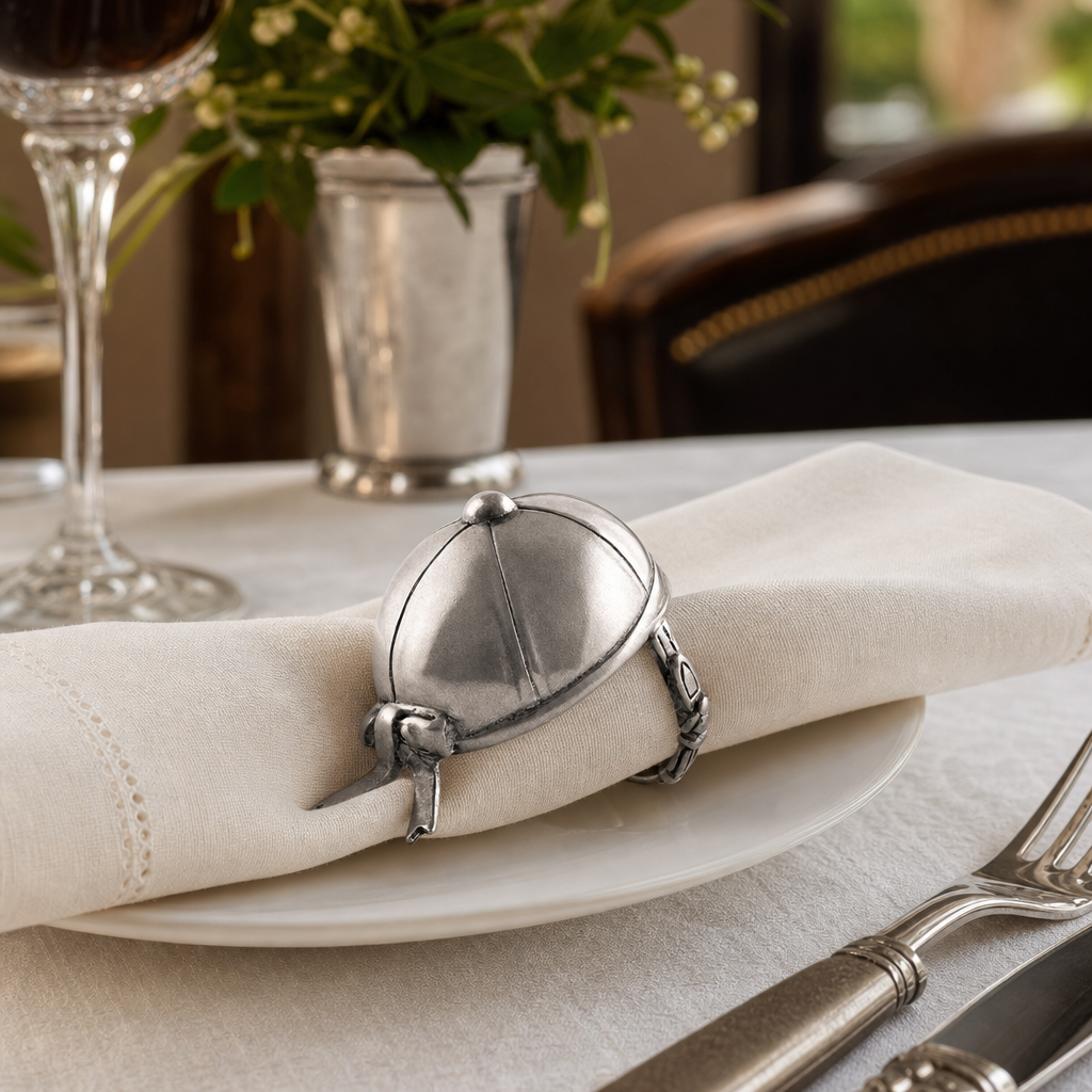 Riding Hat Napkin Ring 7