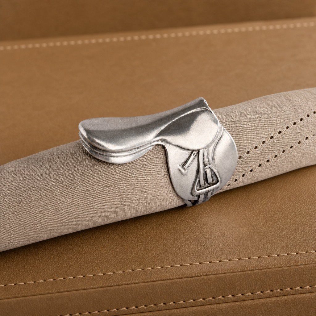 English Saddle Napkin Rings 3