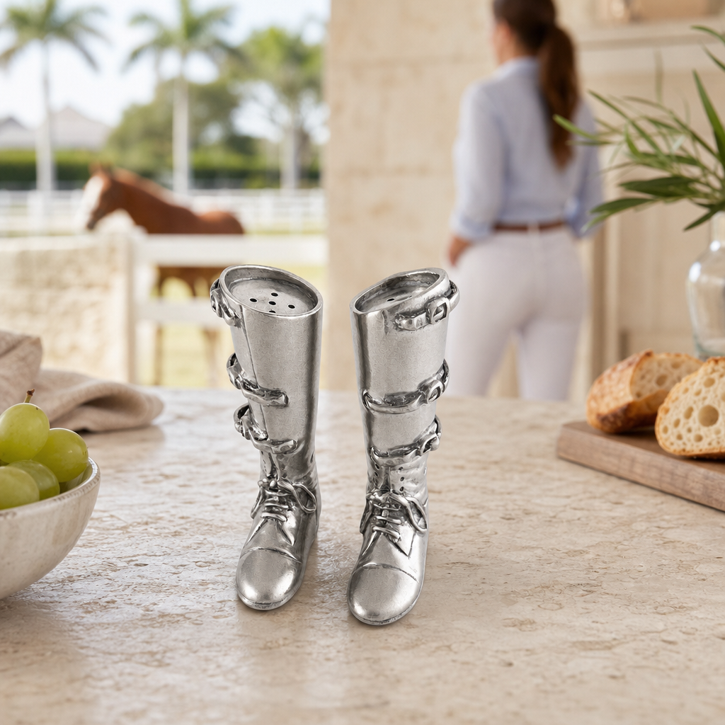 Riding Boot Salt & Pepper Set 7