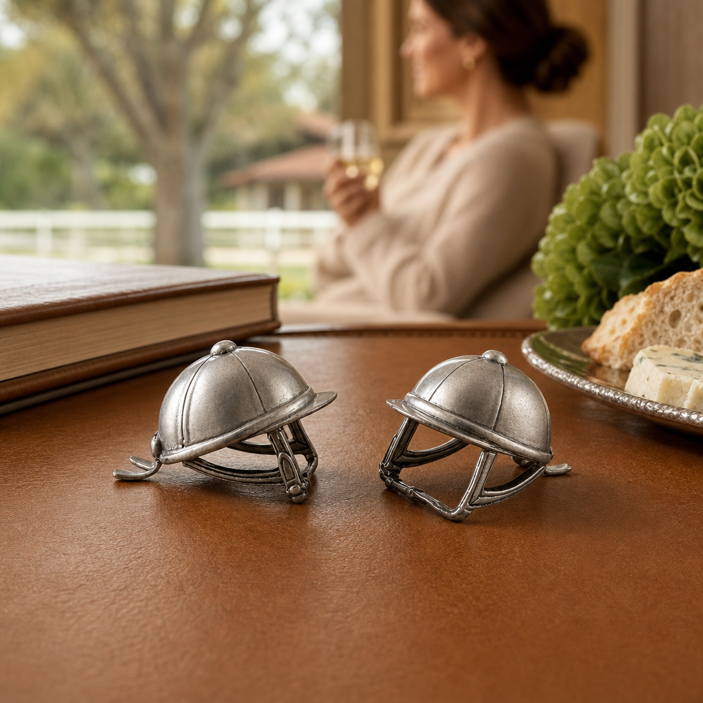 Riding Hat Salt & Pepper Set 5
