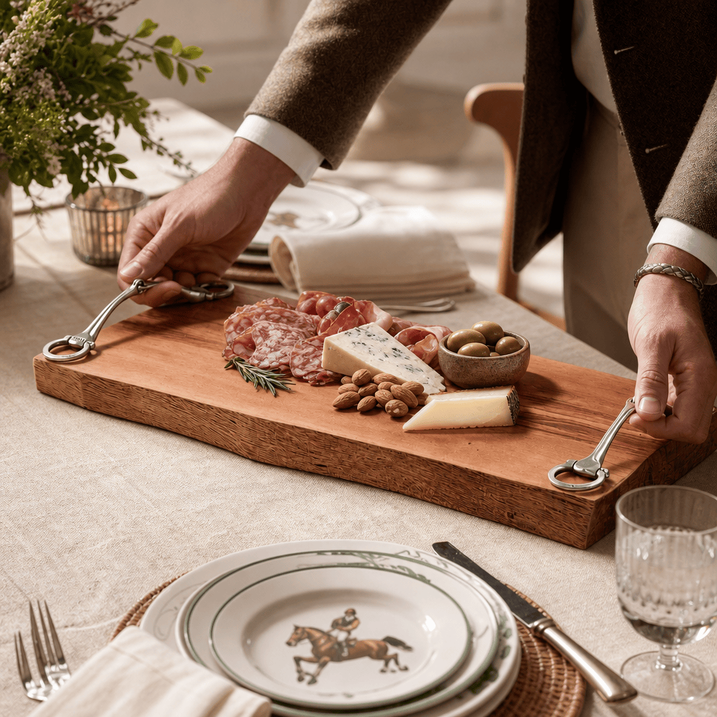 Stirrup Handle Charcuterie Board 4
