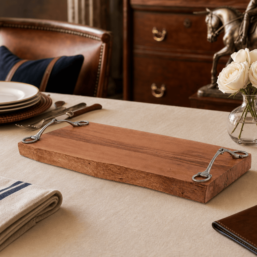 Stirrup Handle Charcuterie Board 2