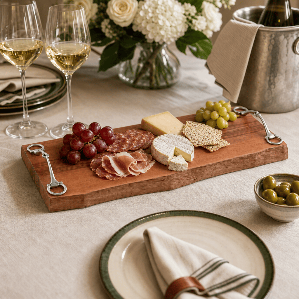 Stirrup Handle Charcuterie Board 5