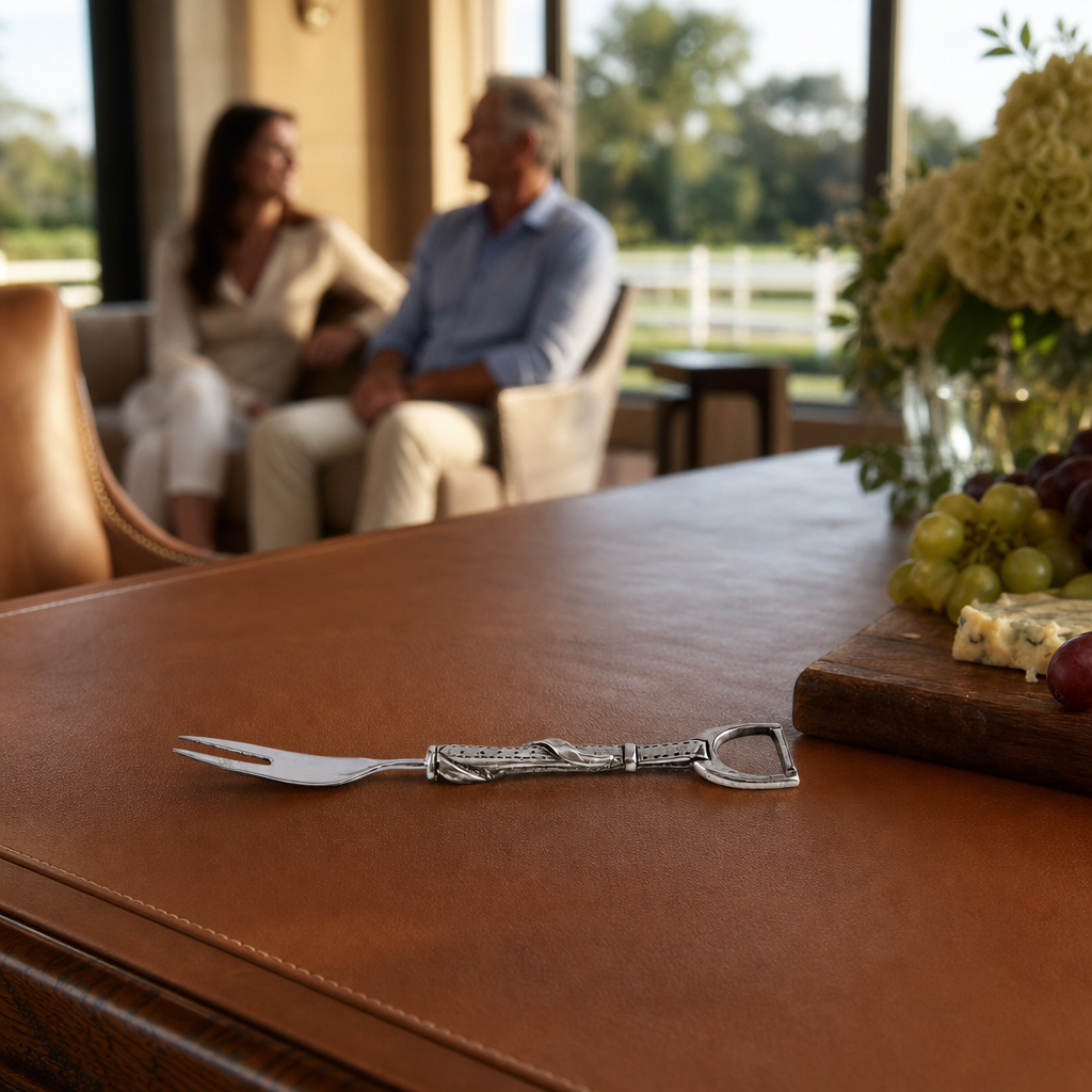 Stirrup Hors d oeuvre Fork 5