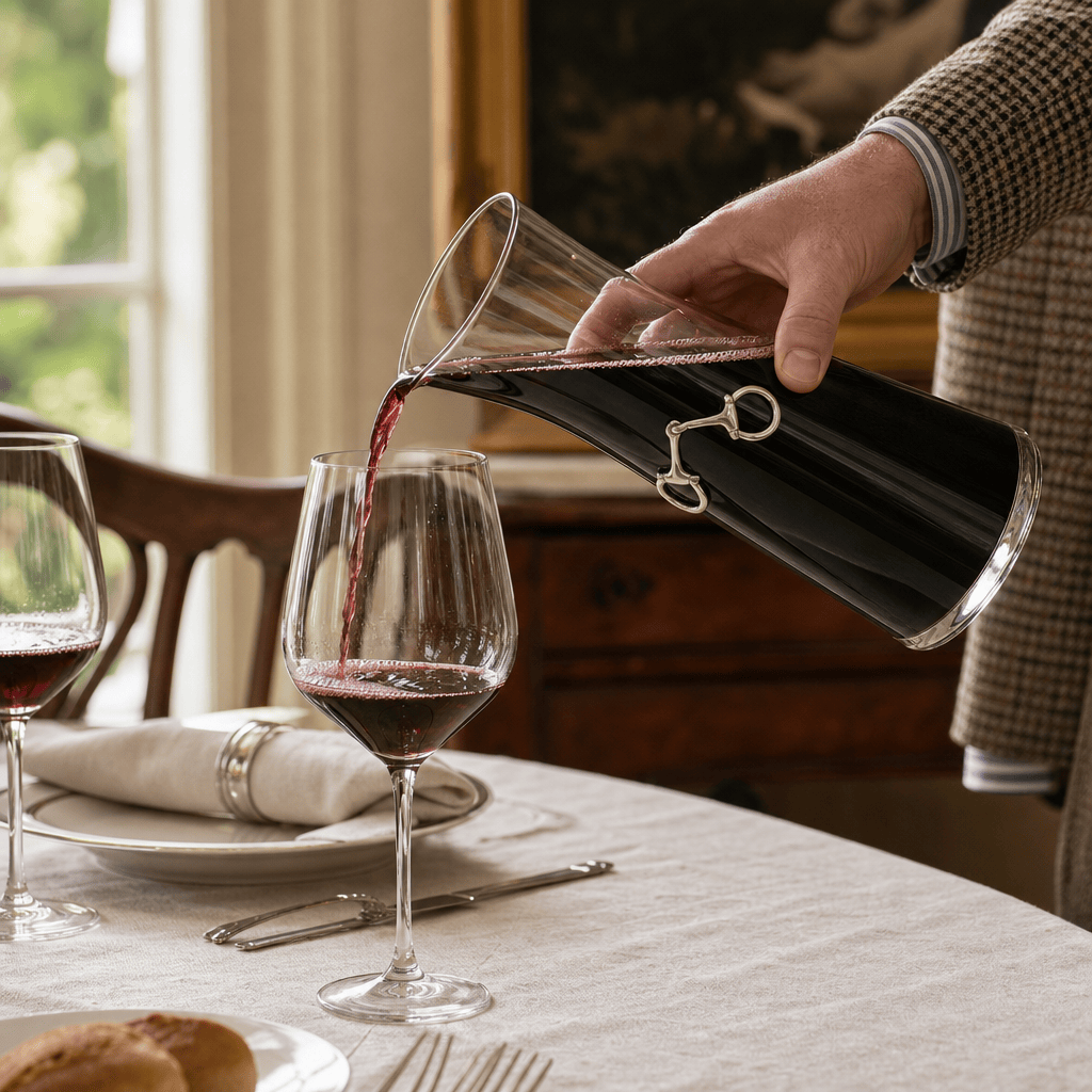 Equestrian Bit Wine Carafe 4