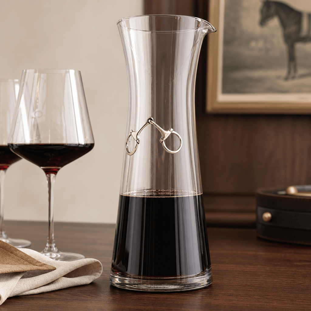 Equestrian Bit Wine Carafe 3