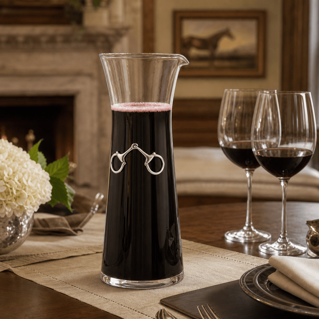 Equestrian Bit Wine Carafe 6