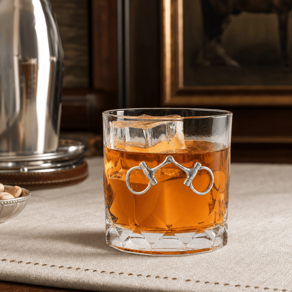 Bit Hatched Highball Glass 2
