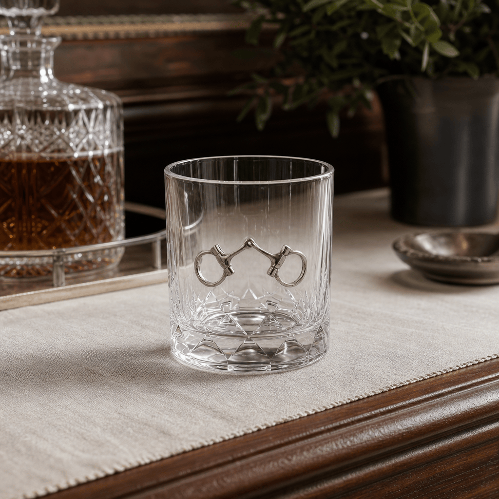 Bit Hatched Highball Glass 3