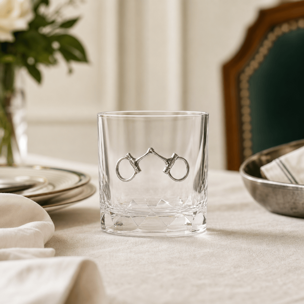 Bit Hatched Highball Glass 6
