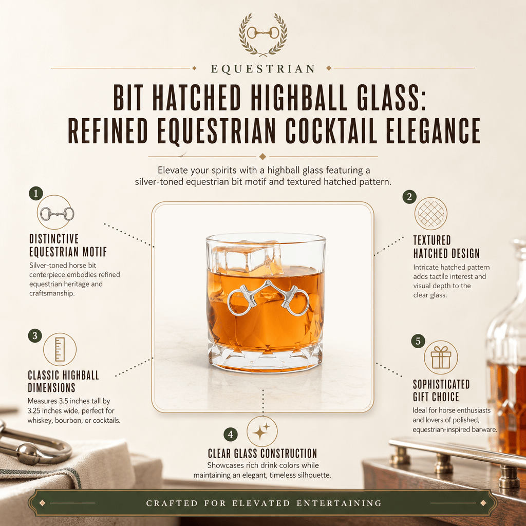 Bit Hatched Highball Glass 9