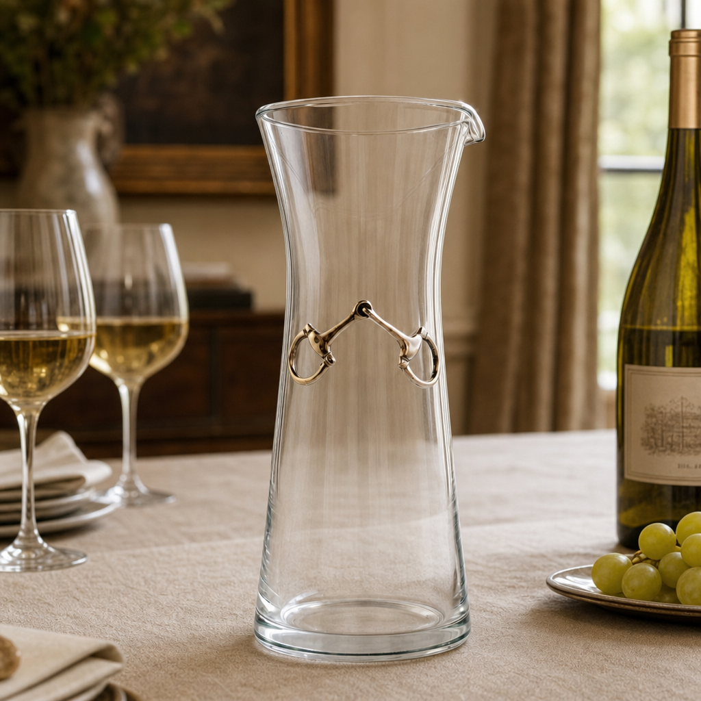 Equestrian Bit Wine Carafe 5
