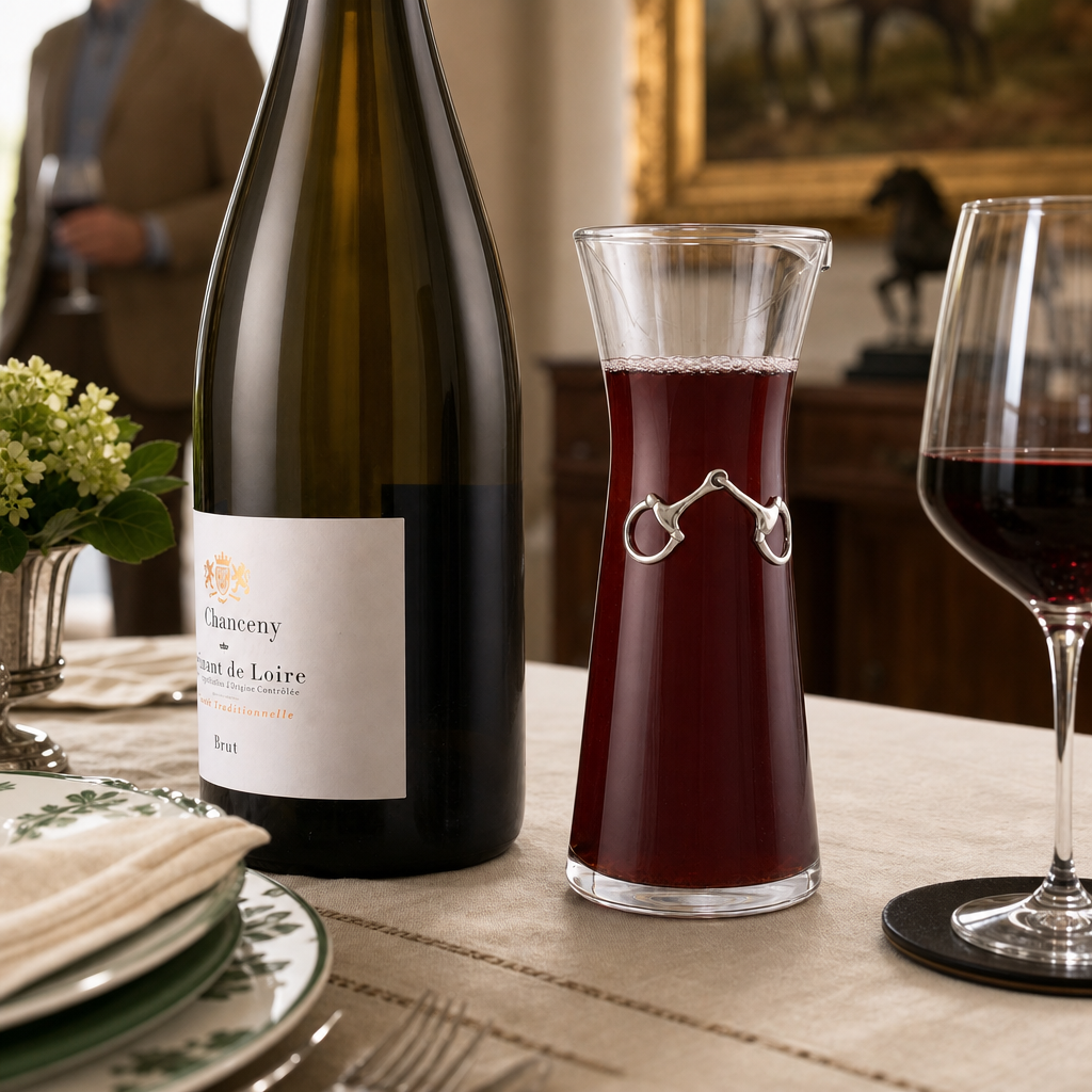 Equestrian Bit Wine Carafe 7