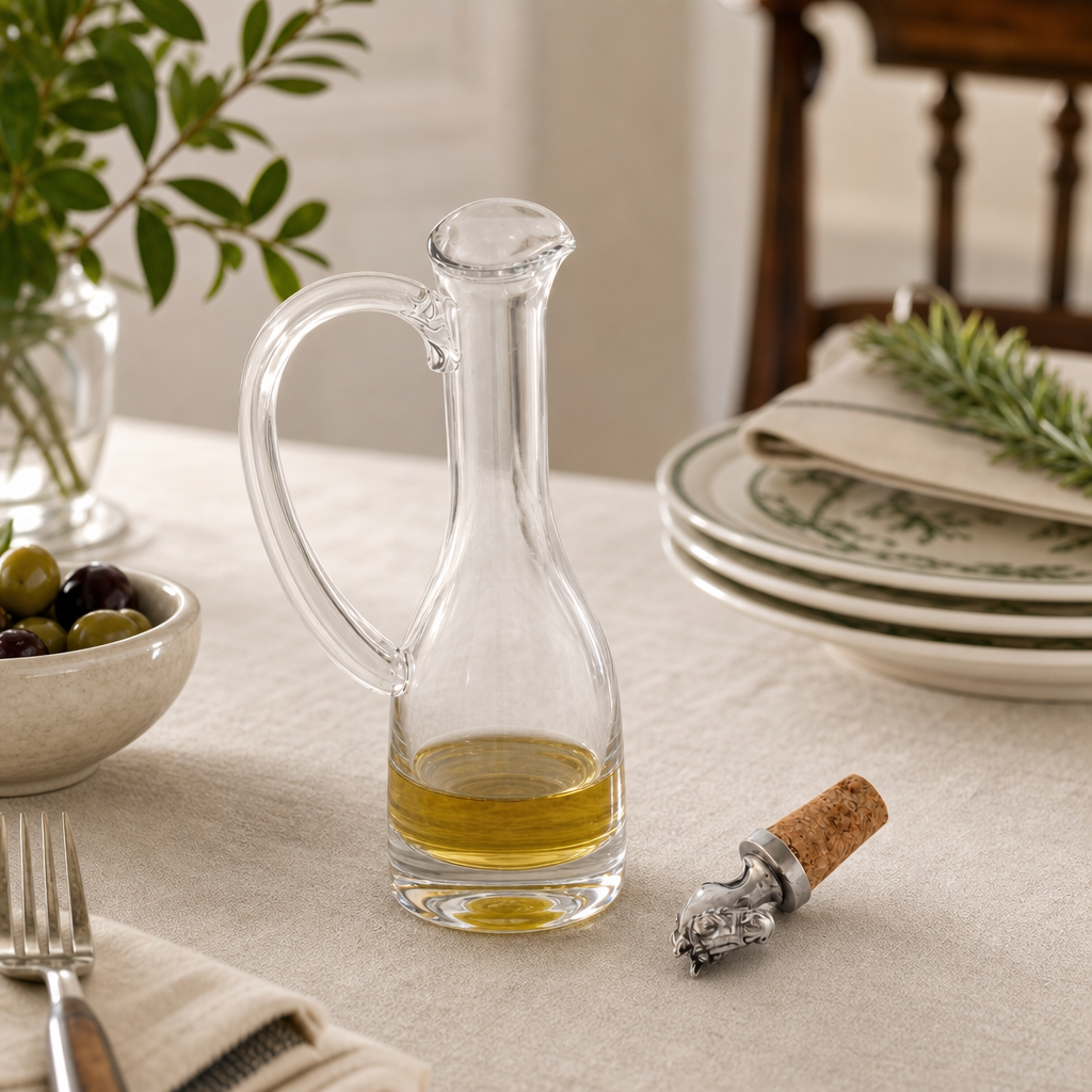 Cruet Bottle with Horse Head Cork Stopper 5