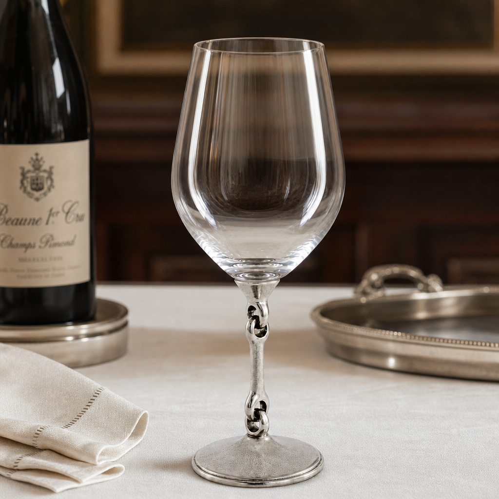 Equestrian Bit Wine Glass 2