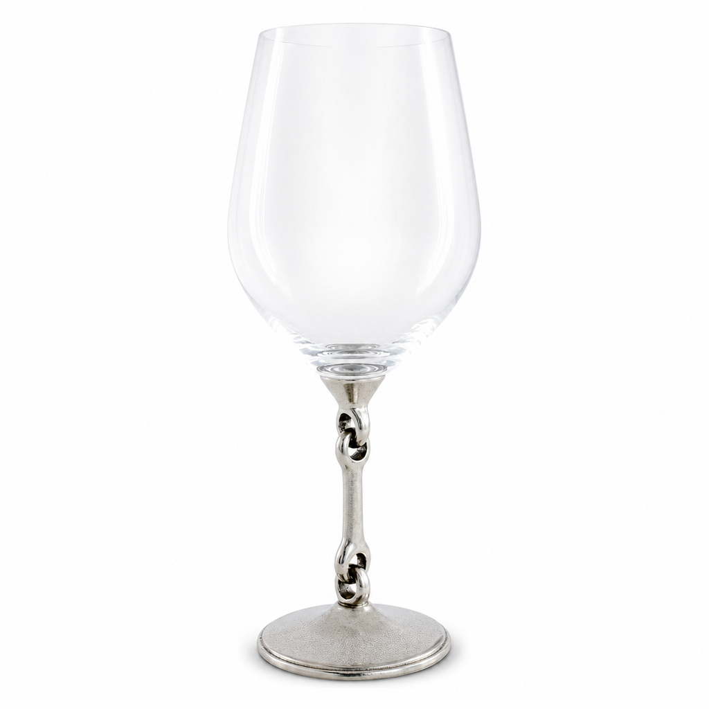 Equestrian Bit Wine Glass 1