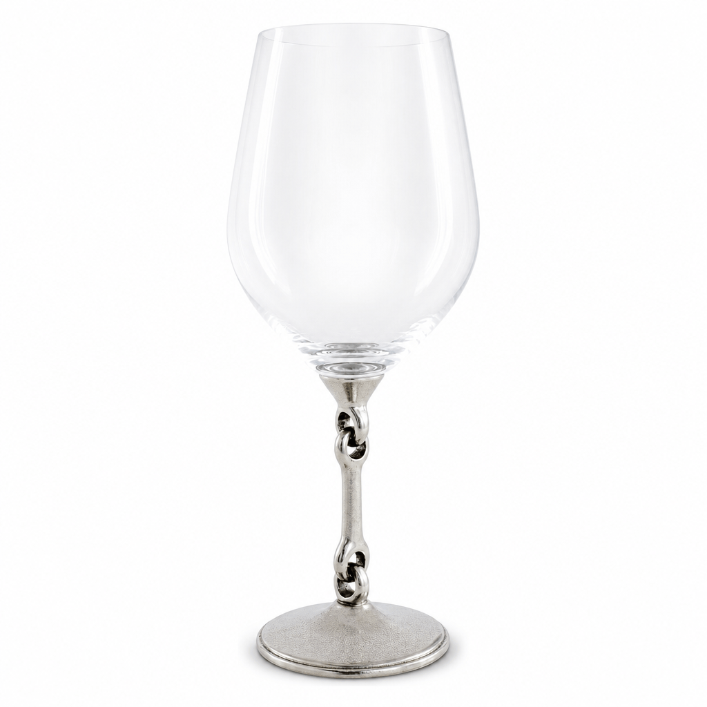 Equestrian Bit Wine Glass 1