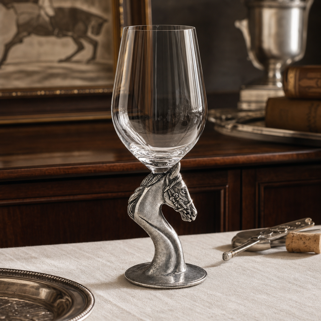 Horse Head Wine Glass 2