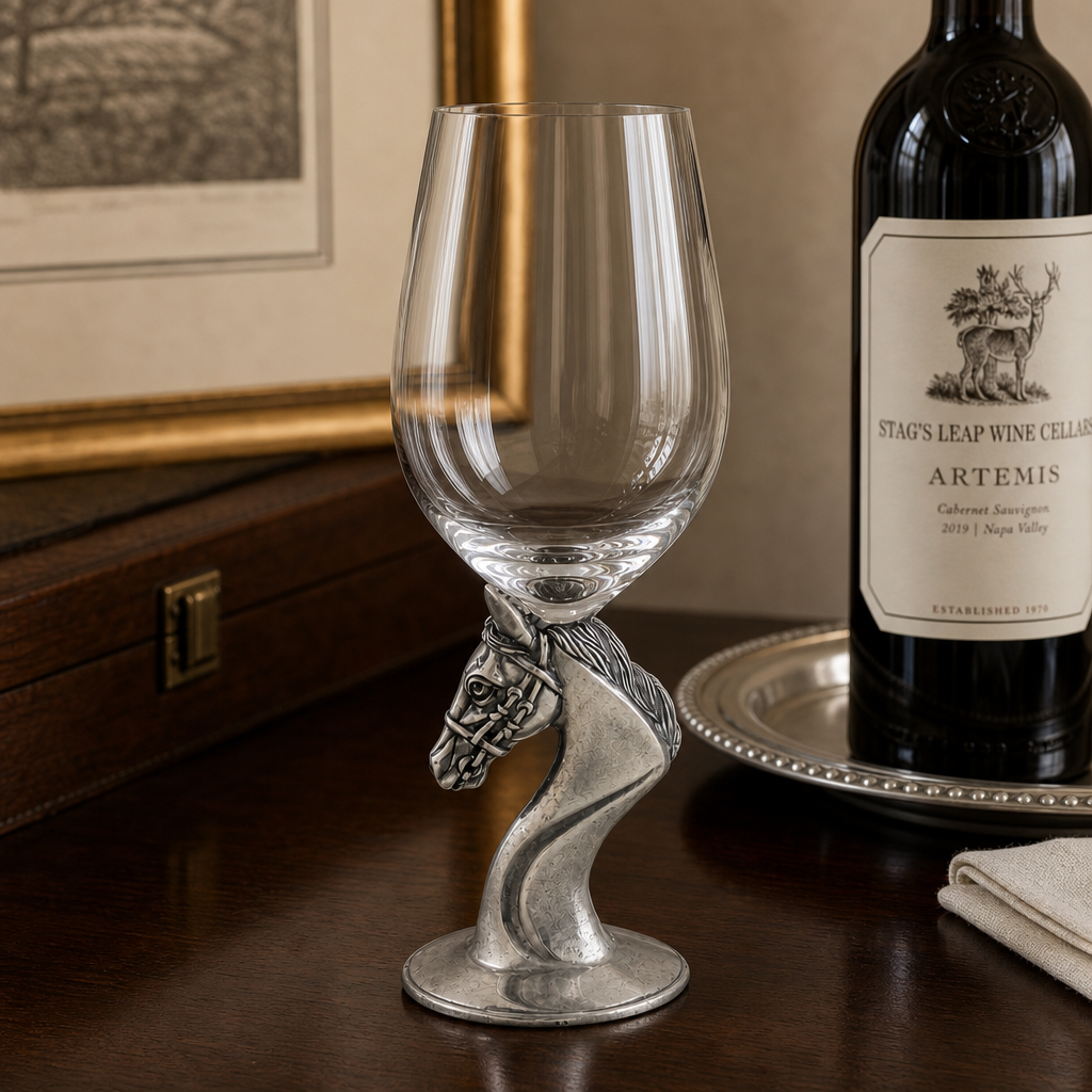 Horse Head Wine Glass 3
