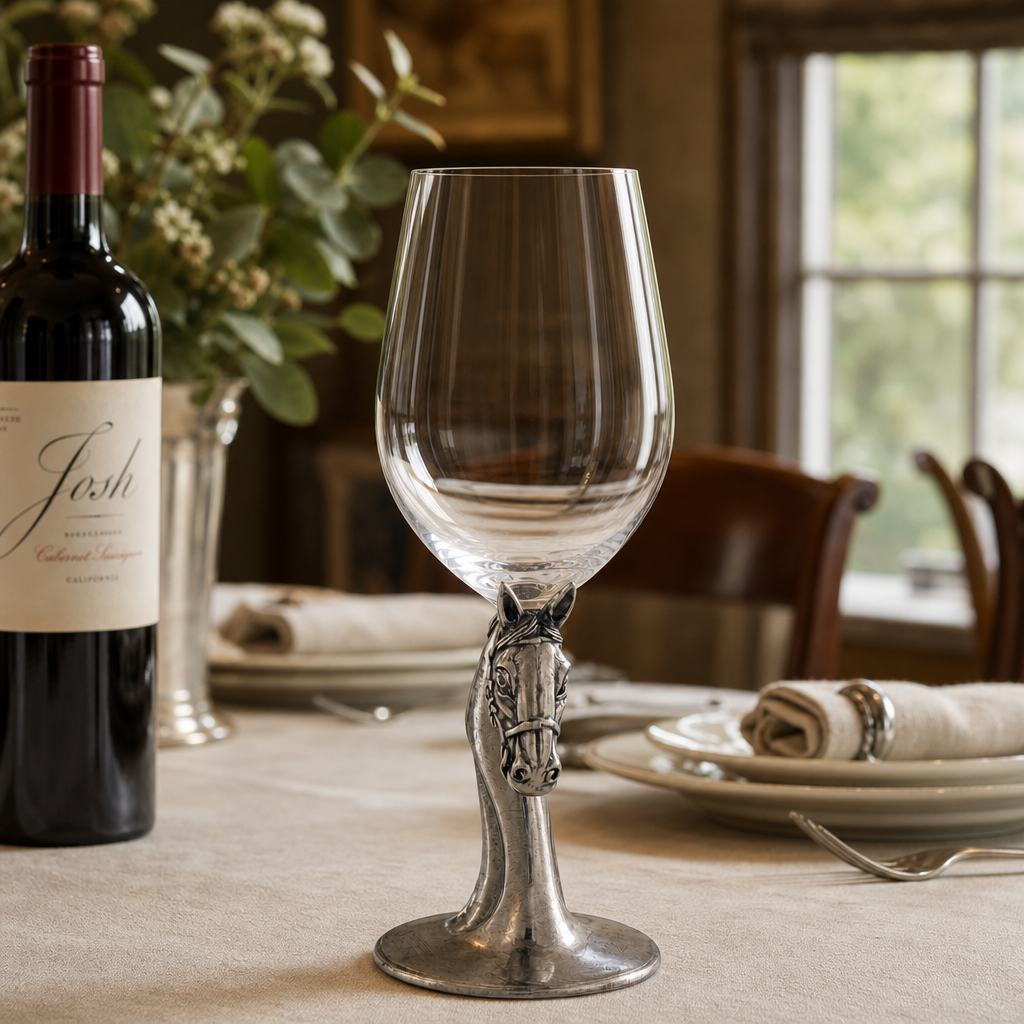 Horse Head Wine Glass 6